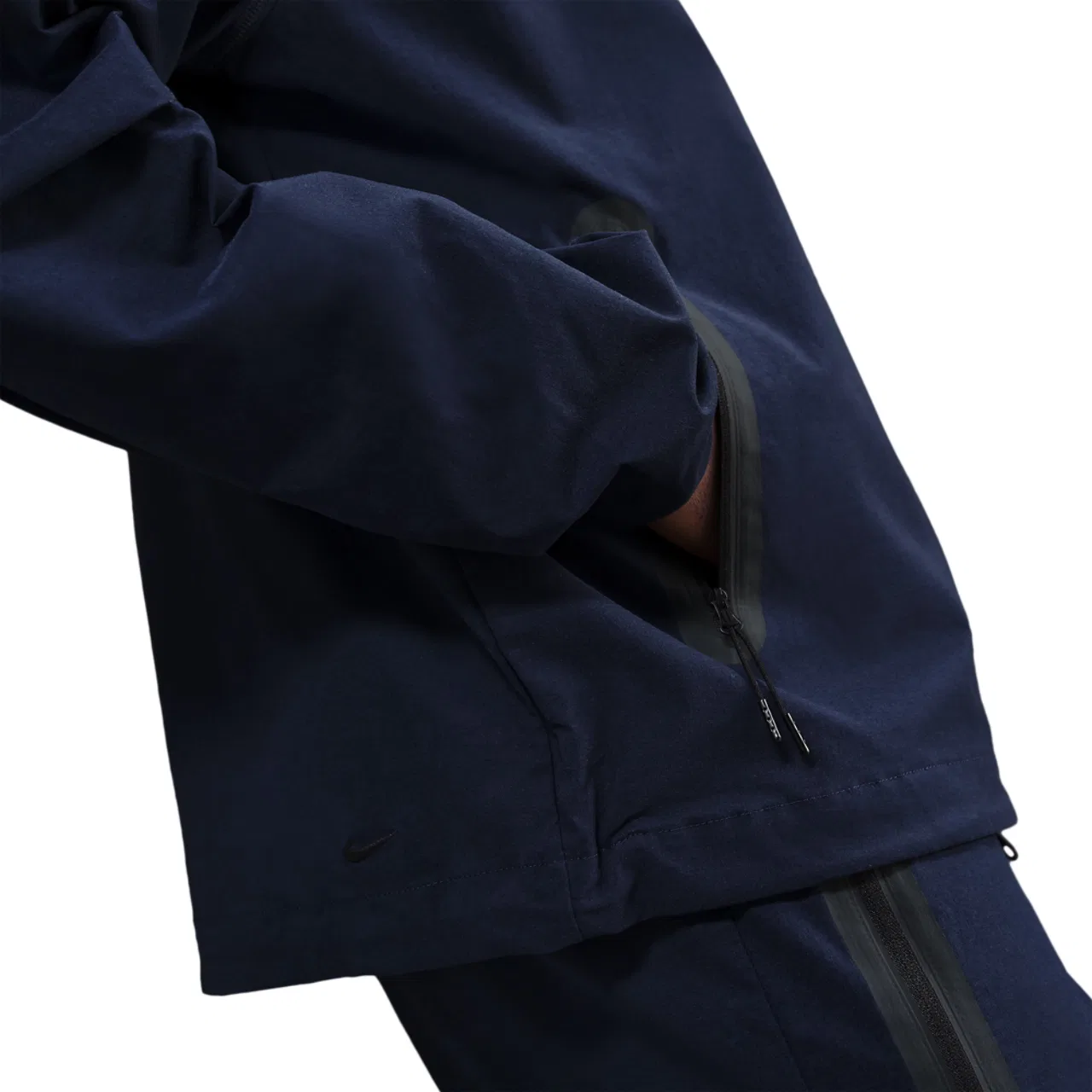 Мужская куртка Tech Woven WR Full-Zip Nike, цвет Obsidian/Obsidian/Black — фото 3