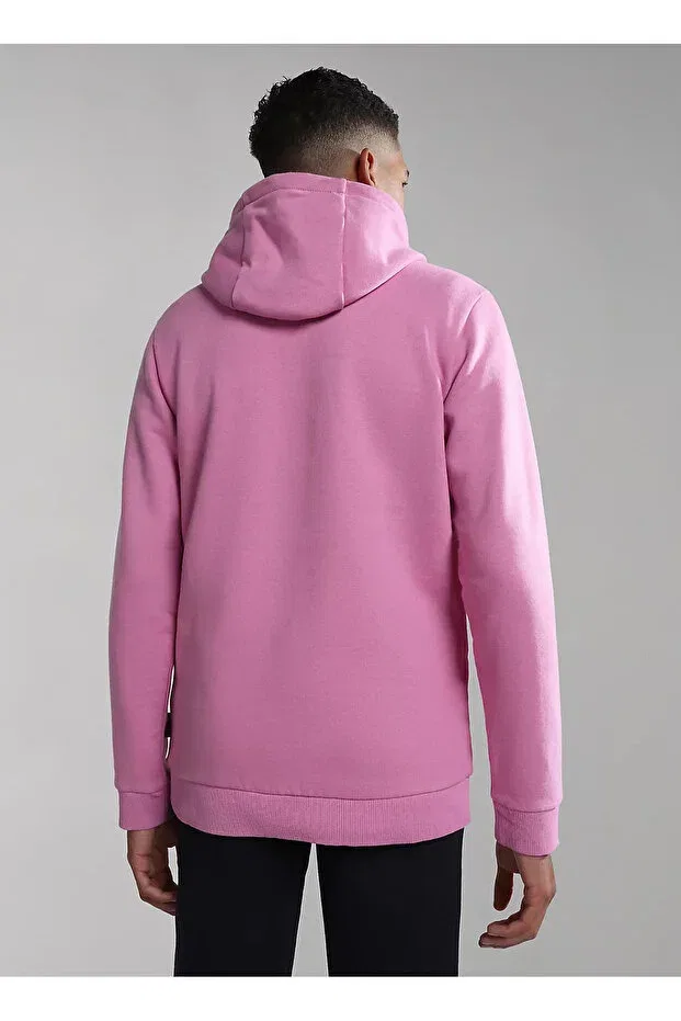 Детские свитшот для девочек с принтом Sportswear Napapijri, Pink — фото 4