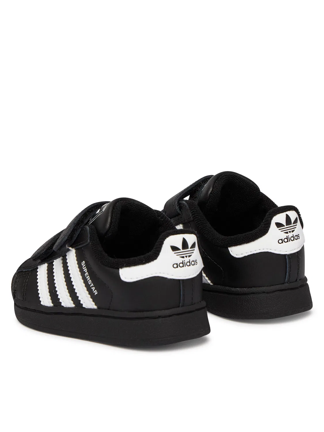 Кроссовки для мальчика Superstar Cf Adidas, черный — фото 3