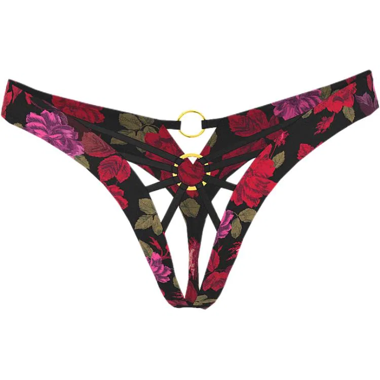 Женские трусы-стринги Victoria's Secret, Black