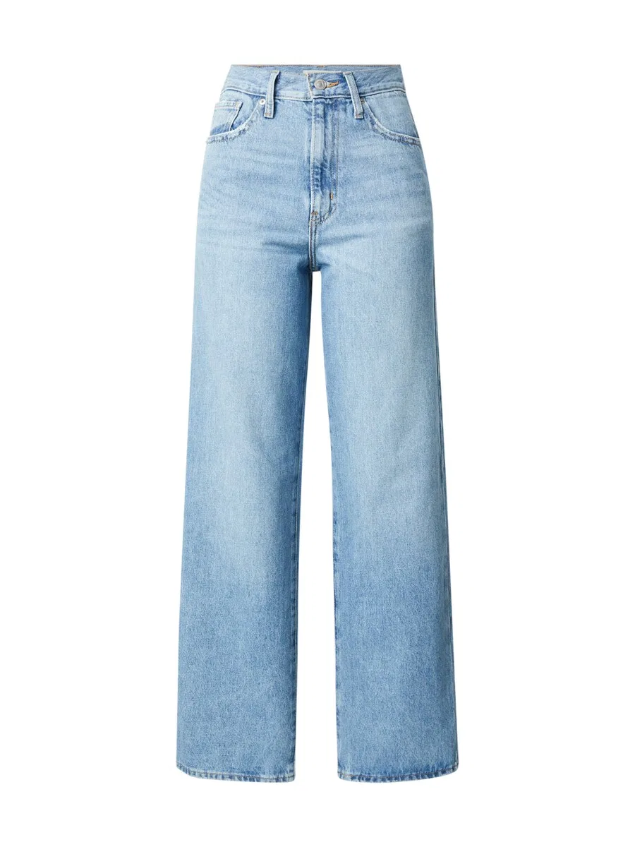 Джинсы LEVI'S с широкими штанинами, светло-голубые