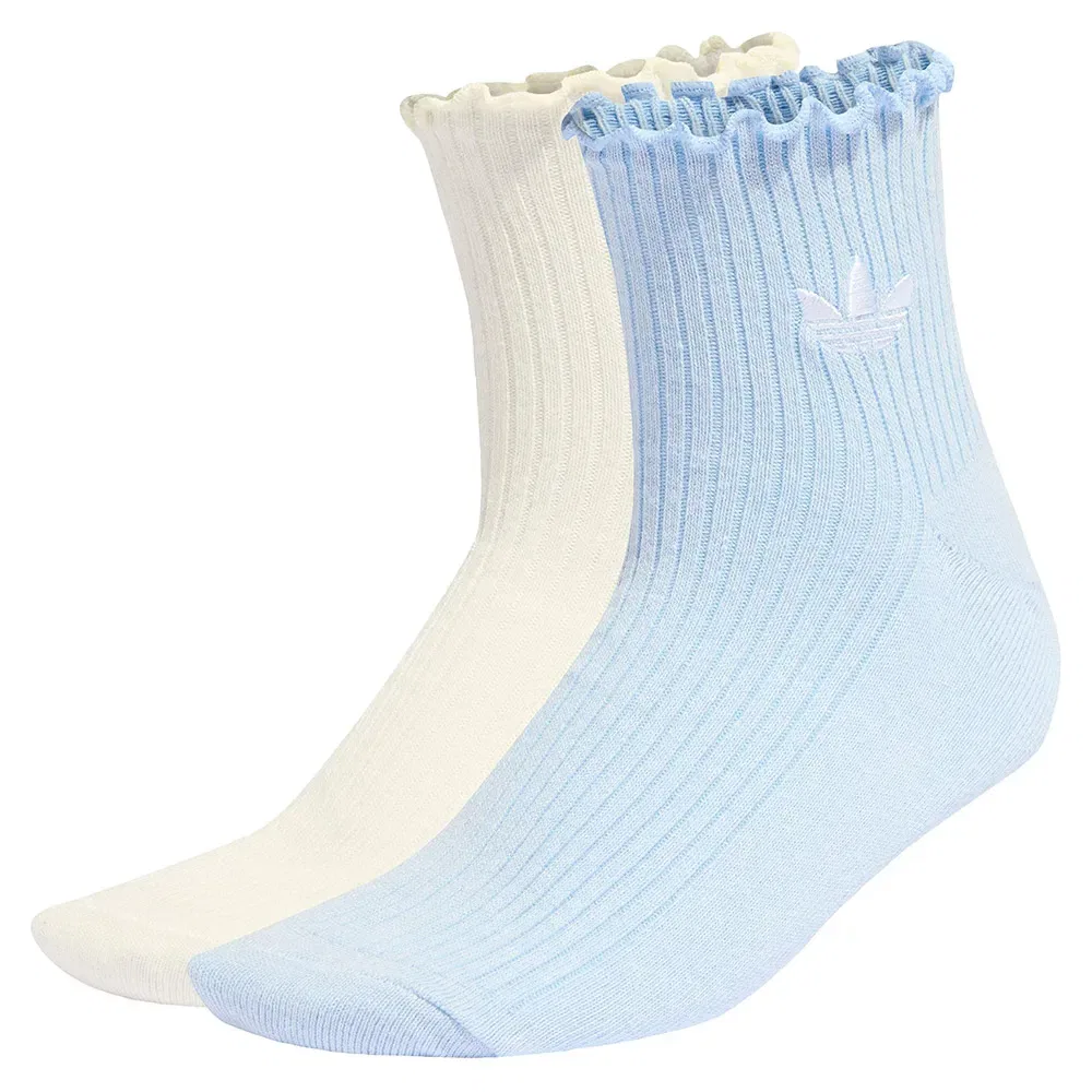 Носки Adidas Originals Ruffle Quarter, белый