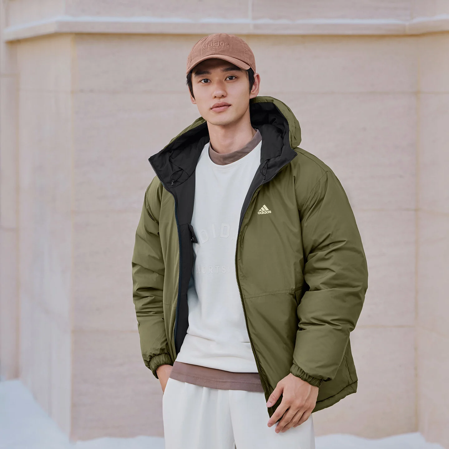 Куртка Adidas Reversible, черный — фото 2