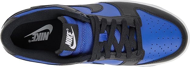 Мужские кроссовки Nike Dunk Low, белый/черный/синий — фото 3