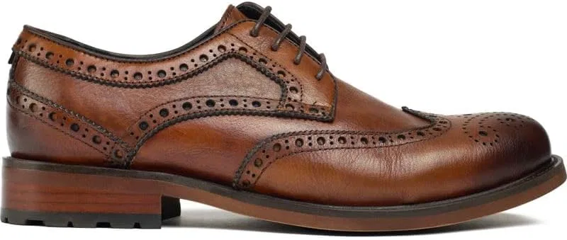 Мужские туфли-броги SOLE Crafted Caliper Brogue, коричневые — фото 4