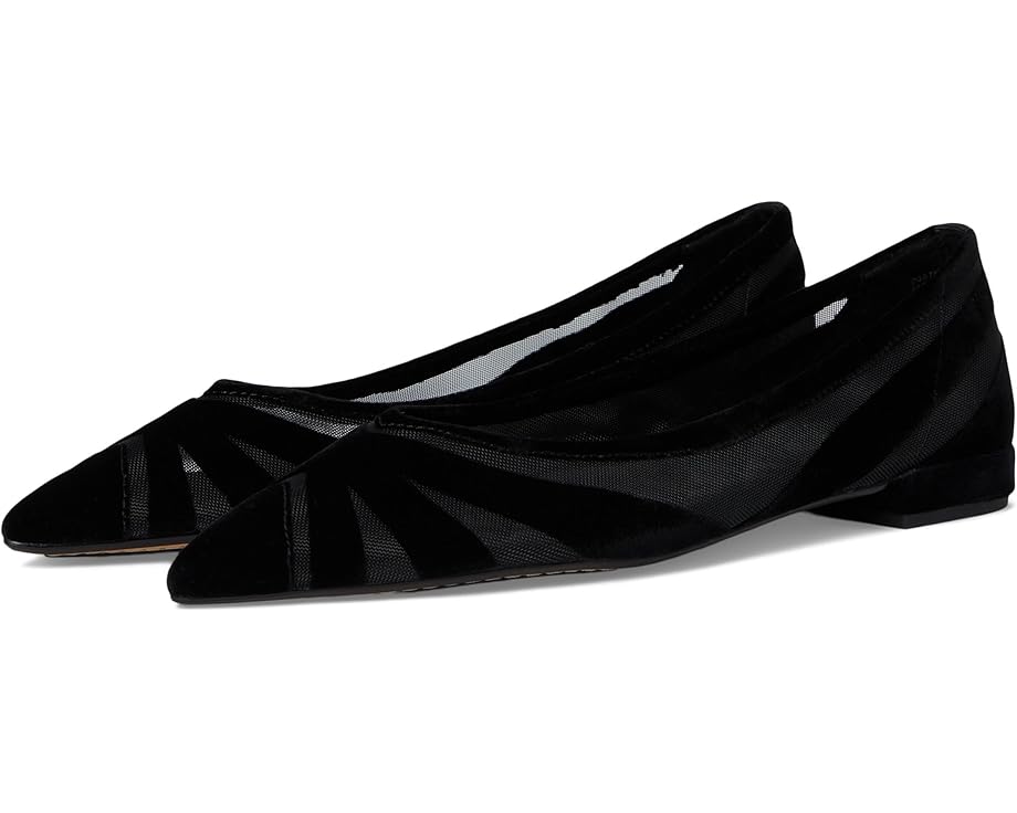 Балетки Birdies The Goldfinch 15 Ballet Flat, цвет Black Velvet Mesh