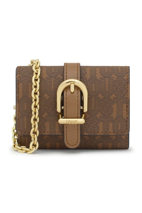 

Кошелек BUCKLES SILHOUETTE Tous, бежевый