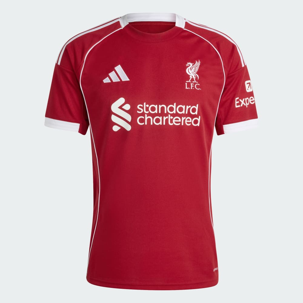 Джерси Adidas Liverpool FC 25/26 Home Jersey, цвет Strawberry Red — фото 4