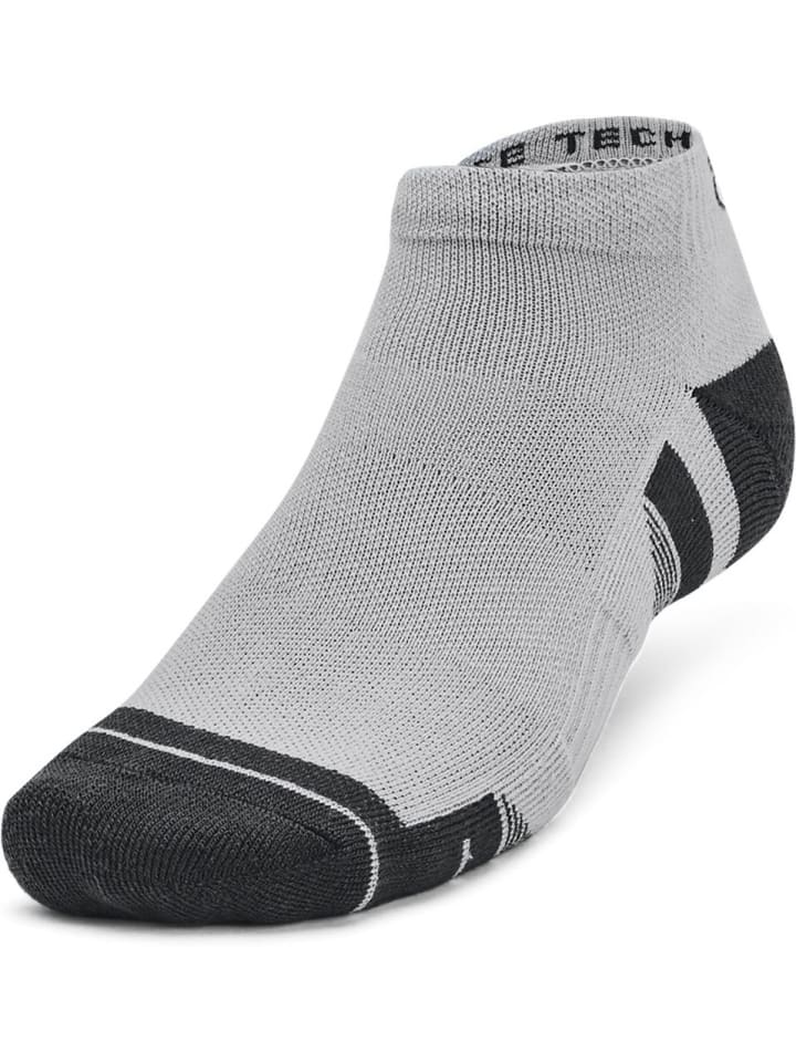 

Носки UA Performance Tech 3Pk Low Under Armour, серый