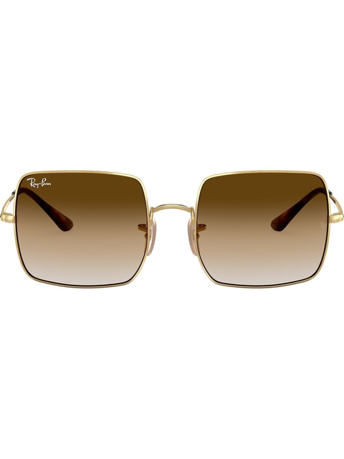 

Ray-Ban солнцезащитные очки в квадратной оправе, золотой