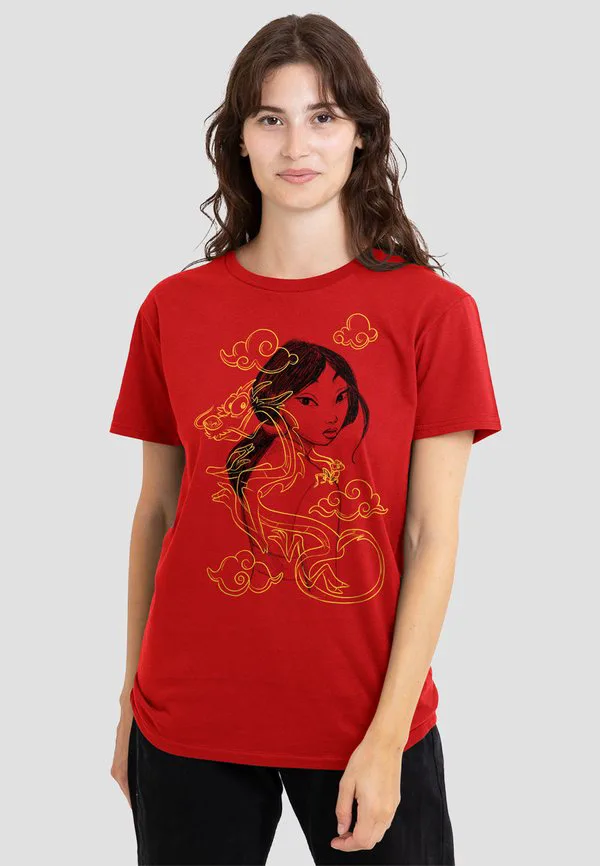 

Футболка с принтом Disney, Red, Красный, Футболка с принтом Disney, Red