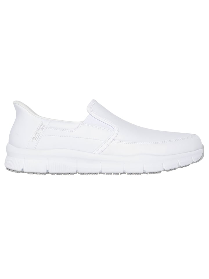 Skechers Повседневные туфли Nampa Slip In белого цвета — фото 2