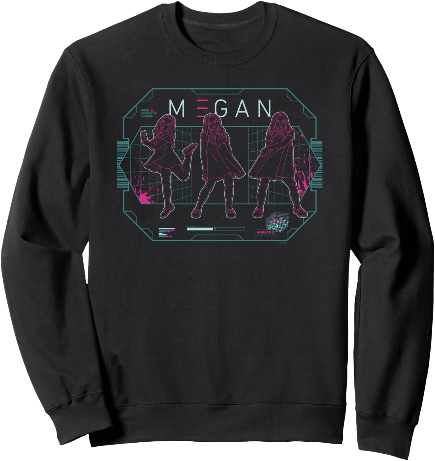 

Толстовка Megan Dance Mode Neon Tech M3Gan, черный