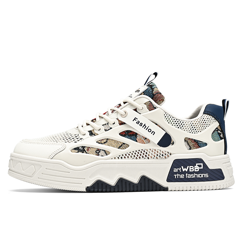 

Кроссовки мужские LONGDUIZHANG, Yc-Zh95 Beige Blue[Lightweight Rebound]