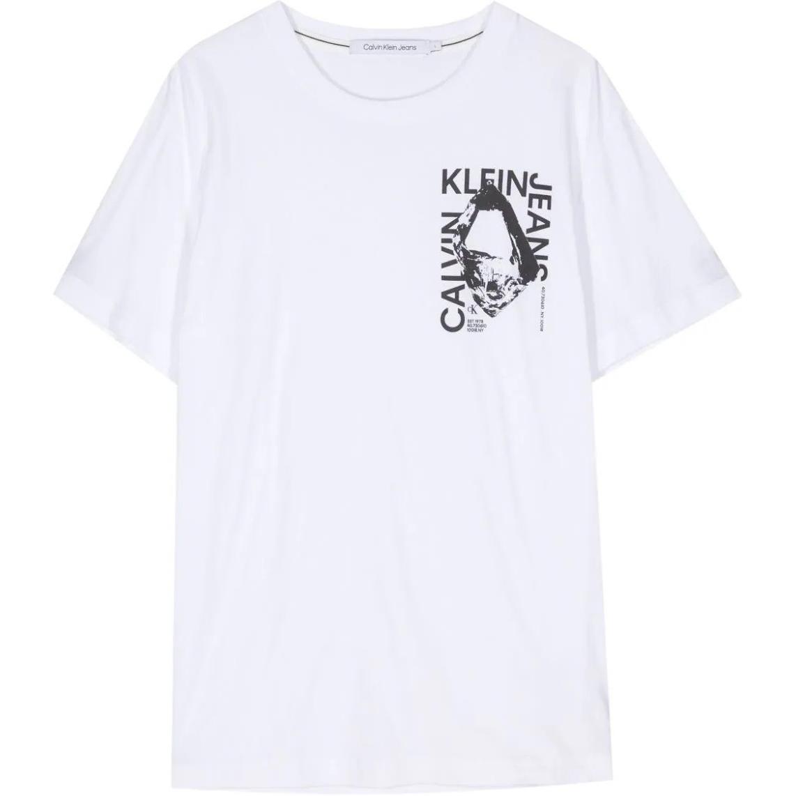 Футболка Modern Metals Cotton Calvin Klein, белый — фото 3