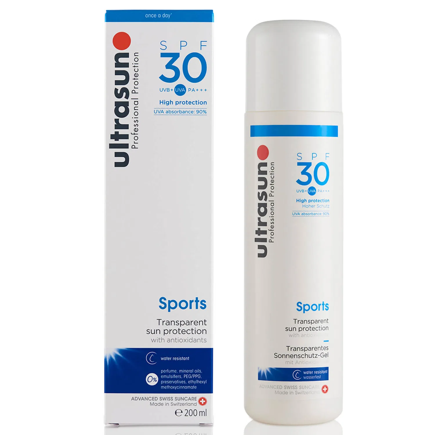 Спортивный гель SPF 30 (200 мл) Ultrasun — фото 2