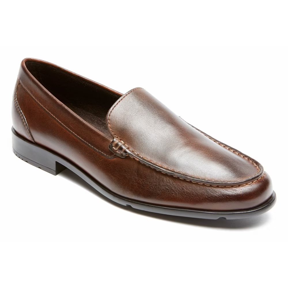 

Классические венецианские мокасины Rockport, dark brown leather