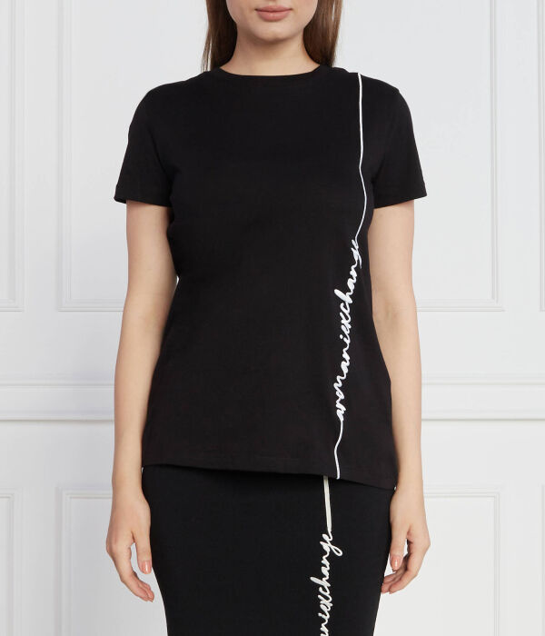 

Футболки Regular fit Armani Exchange, черный