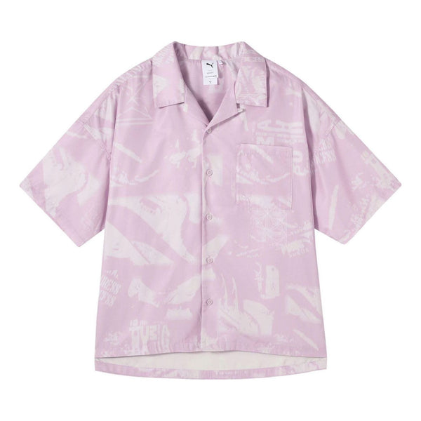

Рубашка d aop shirt 'pink' Puma, розовый