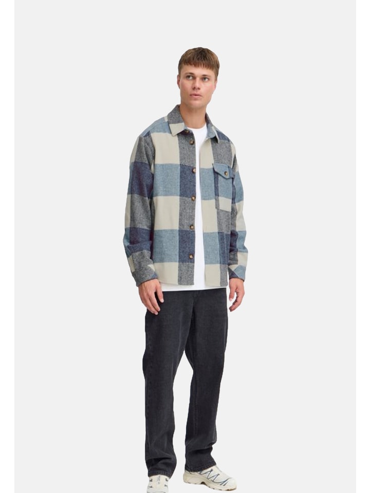 

!SOLID Футболка «Манхейм» синего цвета