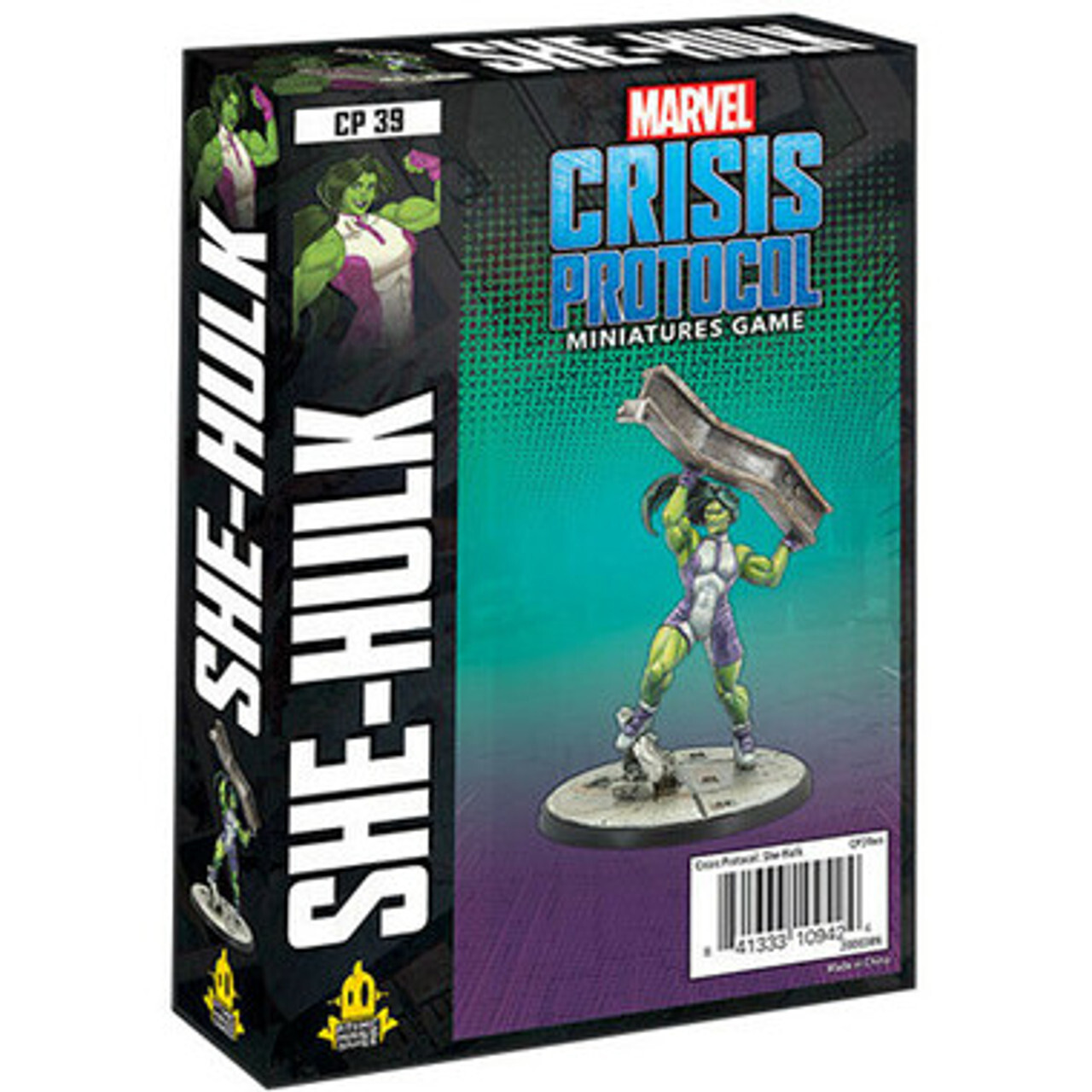 

Миниатюра Marvel Crisis Protocol: She Hulk Character Pack