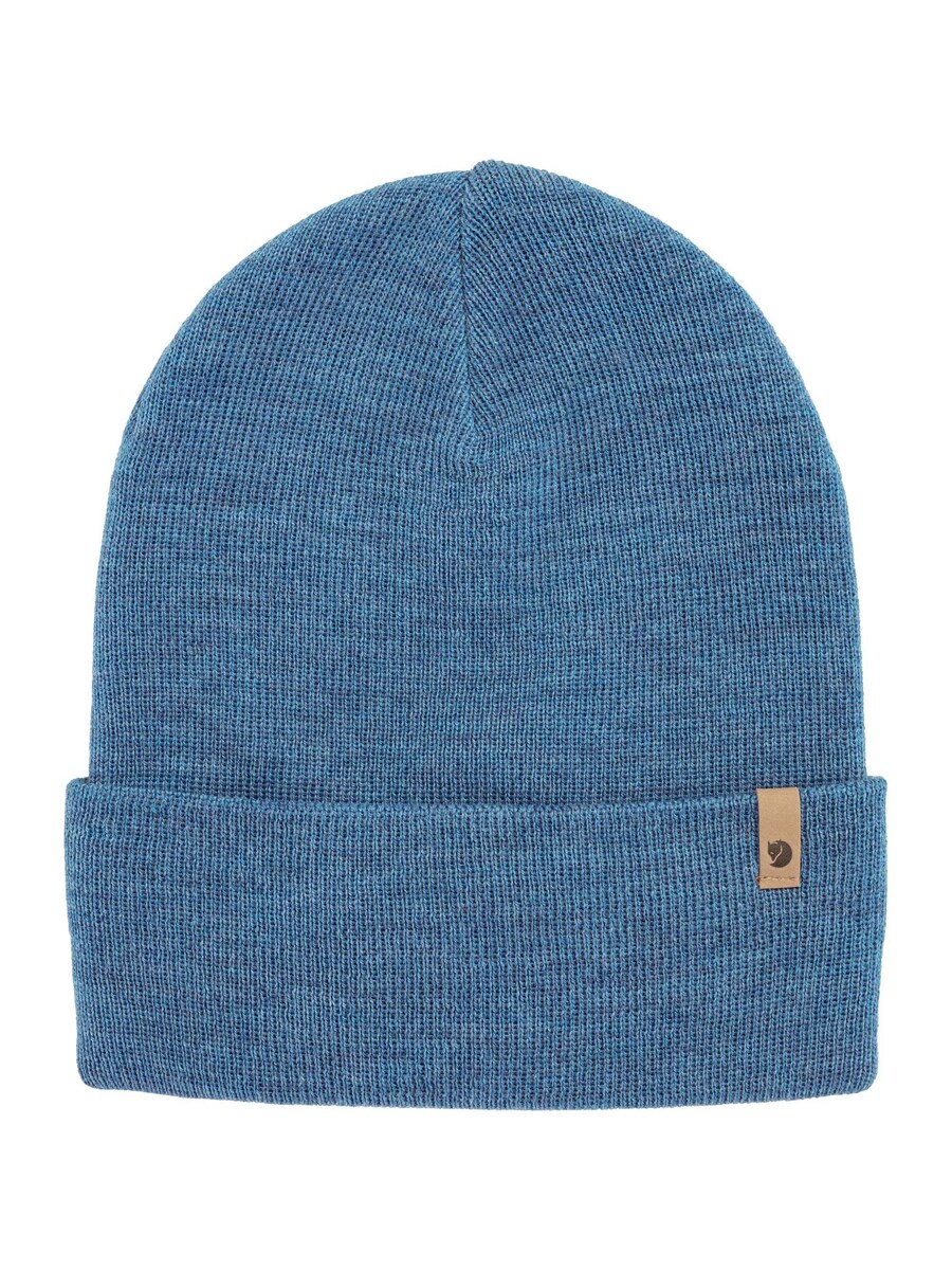 

Шапка Fjällräven Beanie, синий