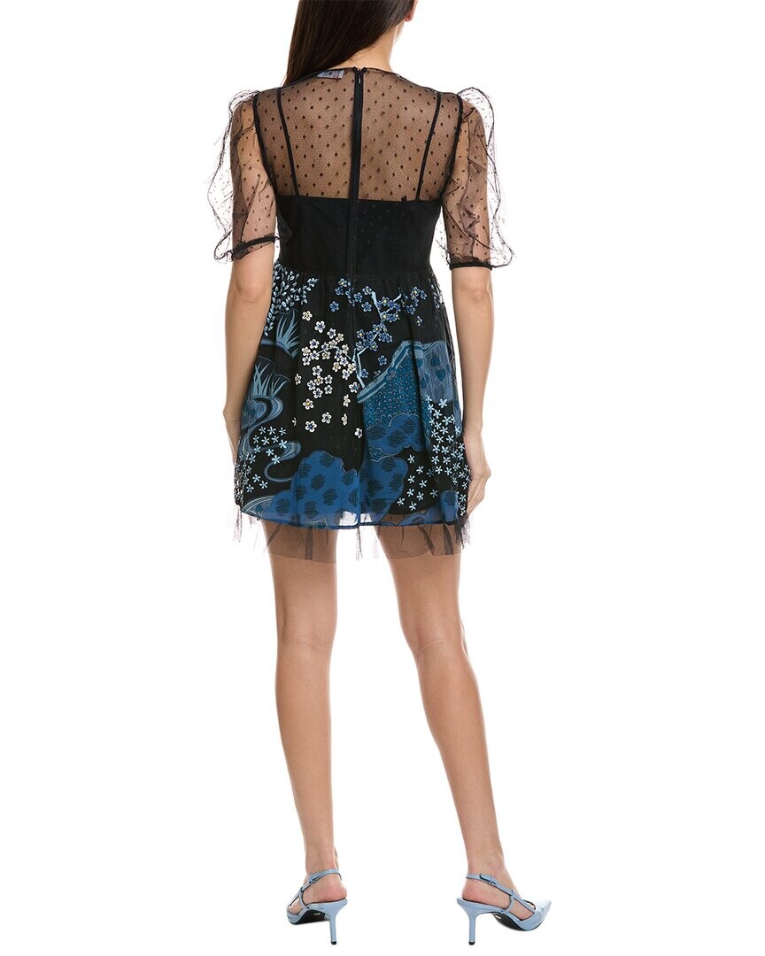 

Мини-платье RED Valentino, синий