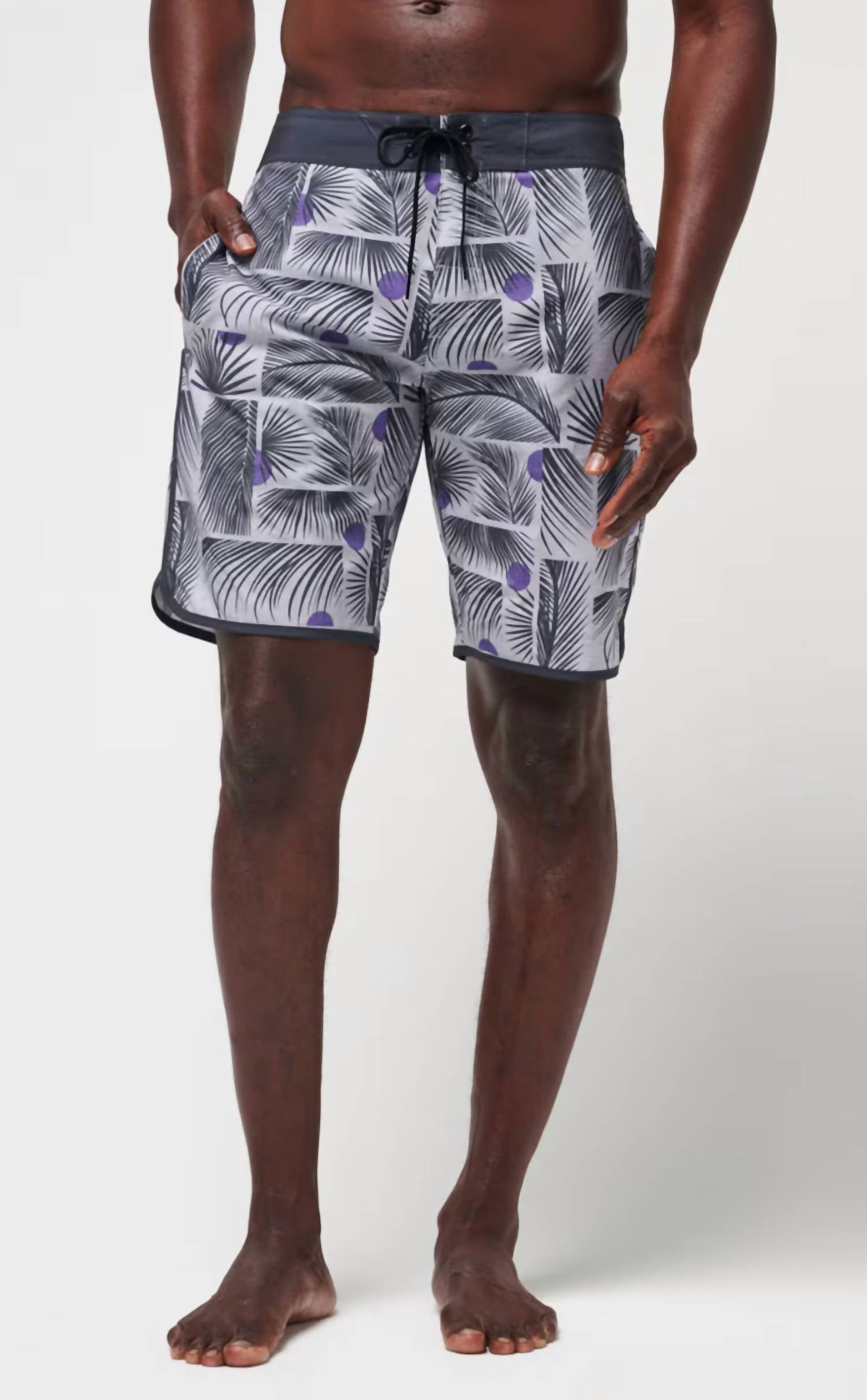 

Шорты для плавания Sail Plans в цвете Heather Grey TravisMathew