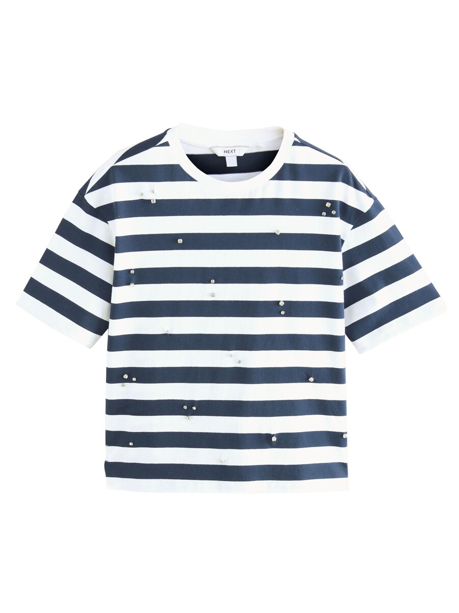 

Рубашка Next, цвет Navy/White