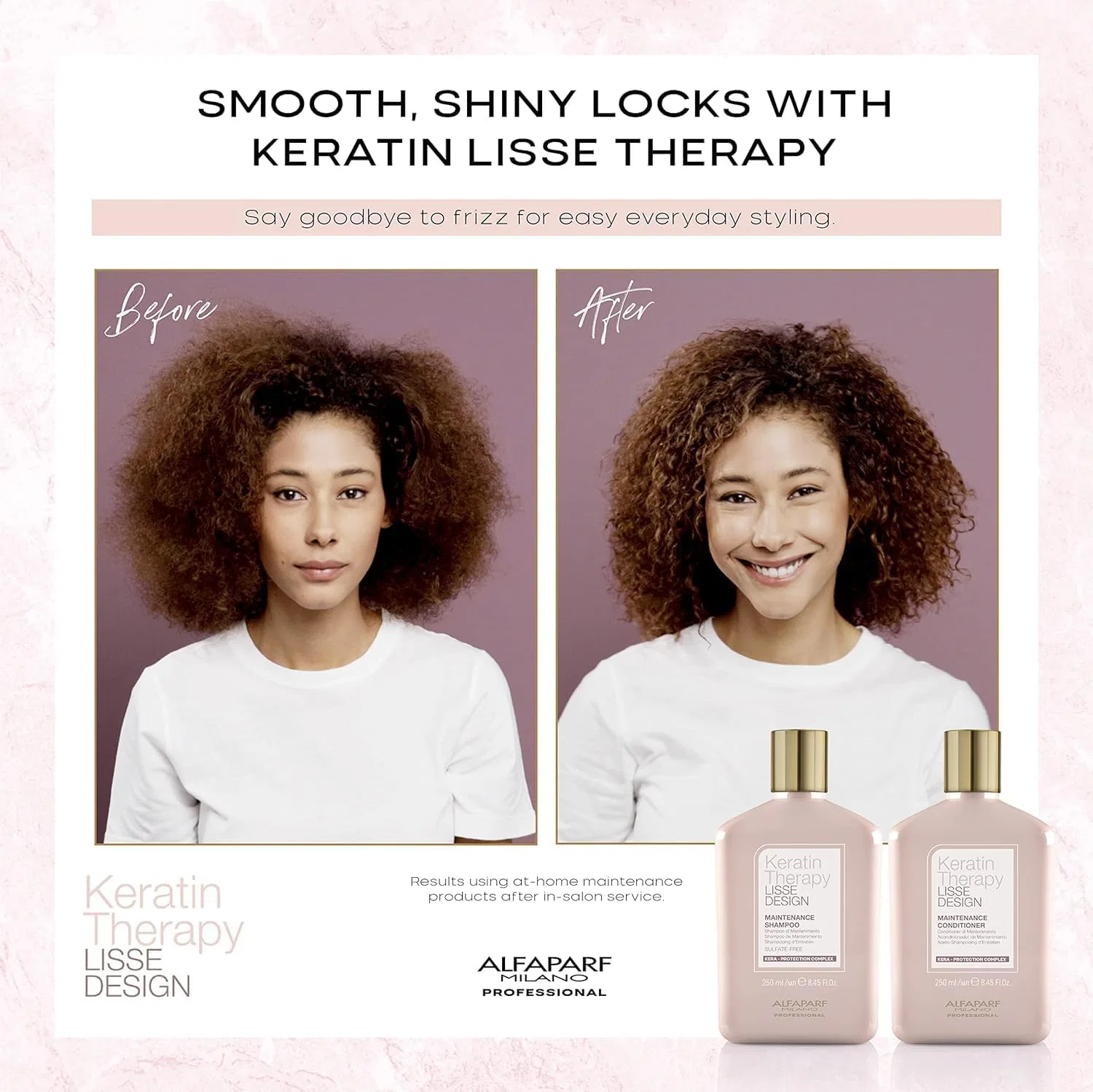 Шампунь «Lisse Design Keratin Therapy Maintenance» от Alfaparf Milano — фото 3
