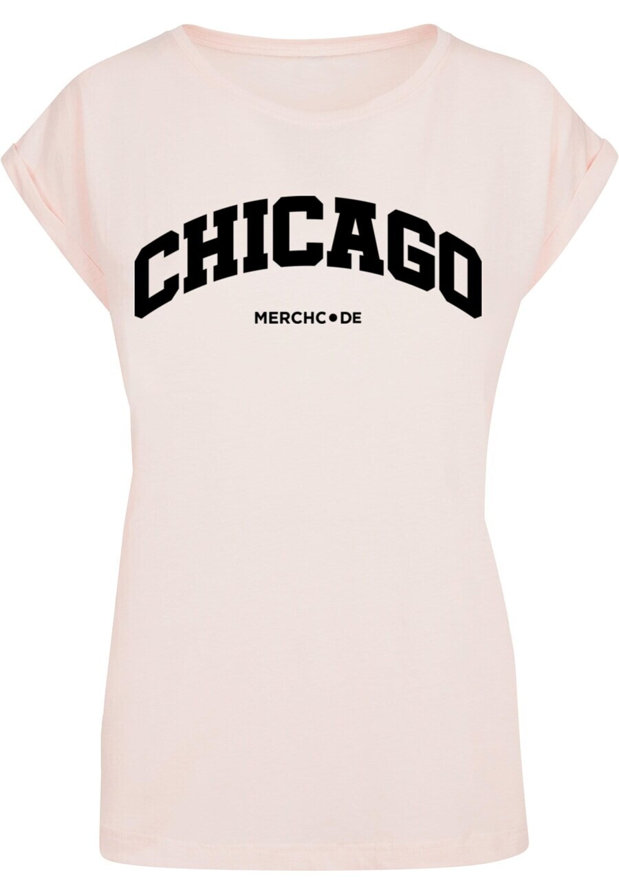 

Футболка Merchcode CHICAGO, цвет Powder
