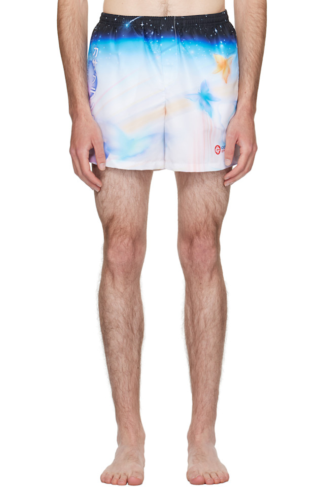 

Печатные плавки для плавания Casablanca, цвет galactic connection