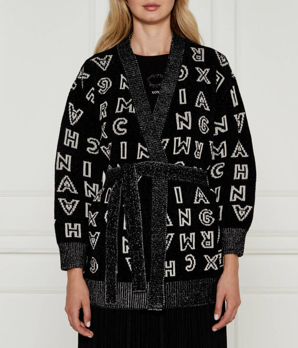 

Кардиган Loose fit Armani Exchange, черный