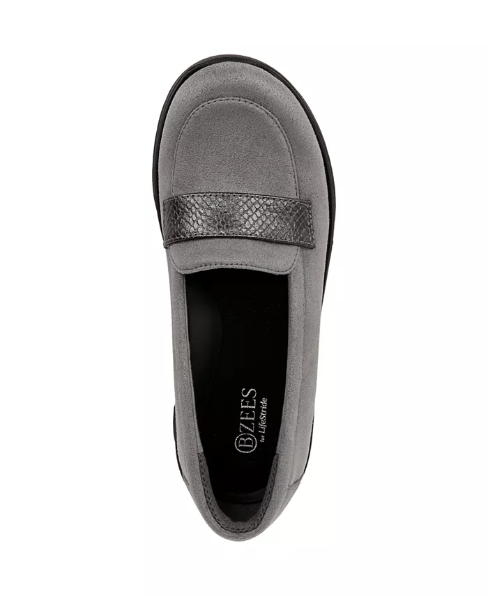 Женские мокасины Gamma 2 Washable Slip On LifeStride, серый — фото 4