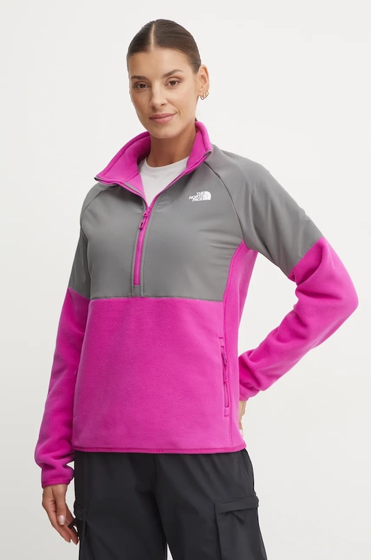 

Спортивная толстовка Glacier Heavyweight The North Face, фиолетовый