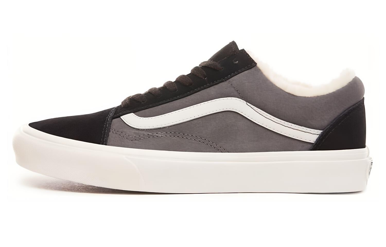 

Кроссовки Vans Suede And Sherpa Old Skool 'Grey Black'