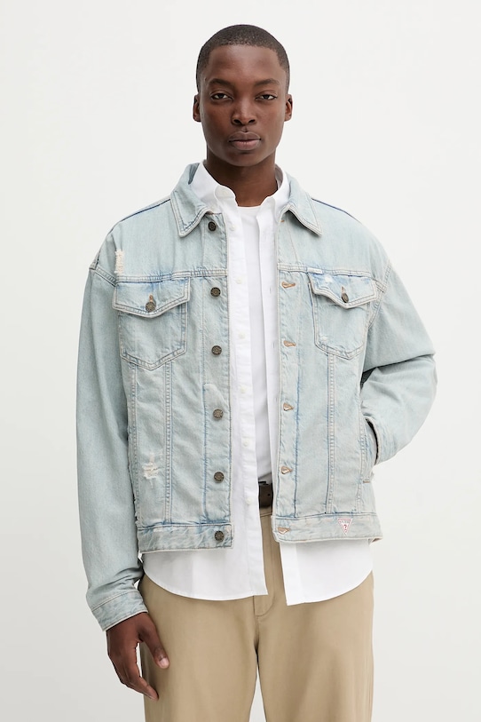 

Джинсовая куртка Guess Jeans, синий