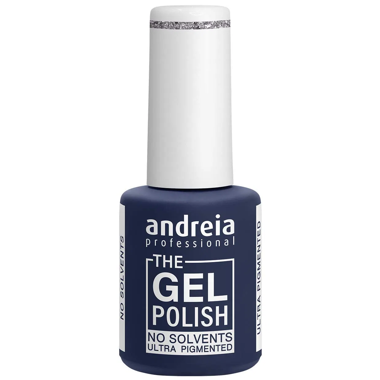 Гель-лак для ногтей «The Gel Polish G38 Silver Brillantina» от Andreia Professional Andreia