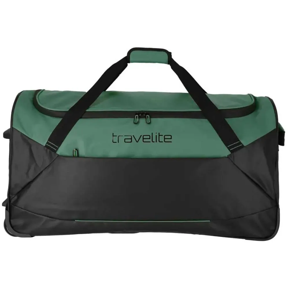 

Дорожная сумка Travelite Basics на колесах, 97 л, зеленый