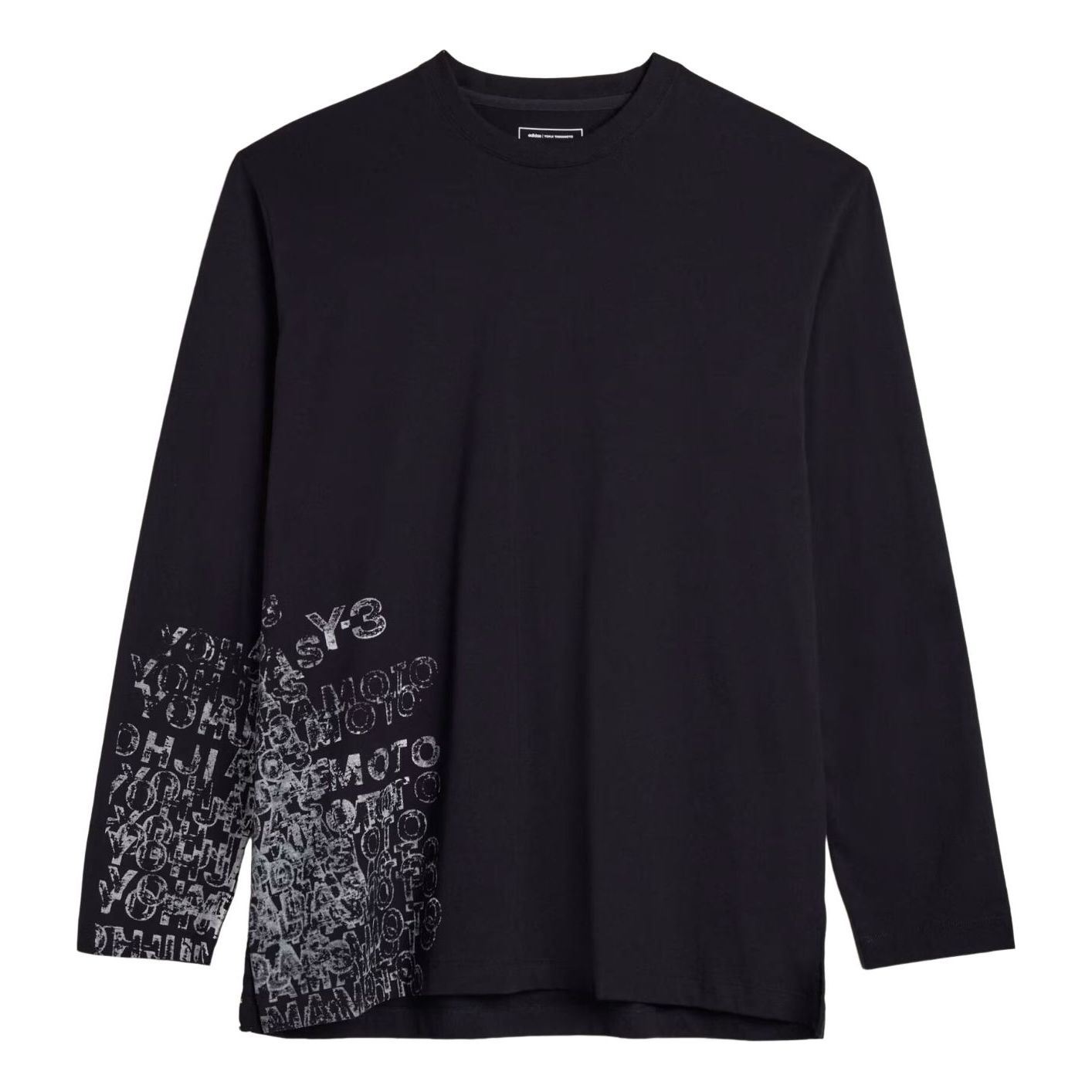

Футболка с длинным рукавом Adidas Y-3 GFX, черная