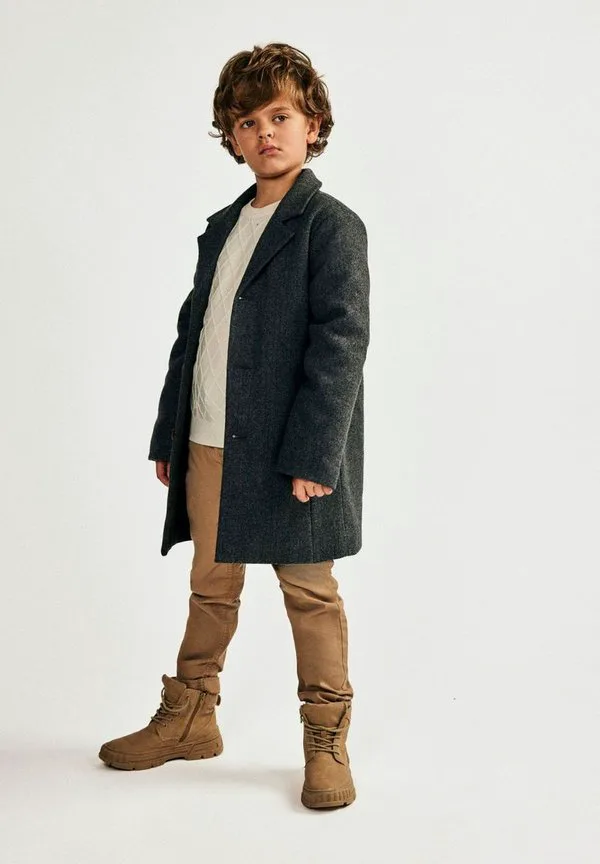 Классическое элегантное зимнее пальто Minoti, Light Grey