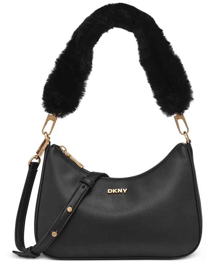 

Маленькая сумка через плечо Jenna Demi DKNY, черный