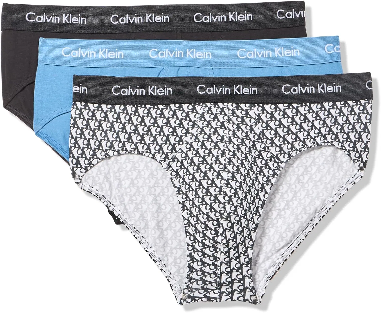 Боксеры Calvin Klein, черный, синий, белый