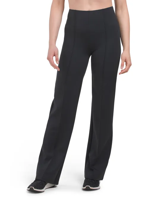 

Прямые брюки Formatic Upper West Side с защипами Yogalicious, черный
