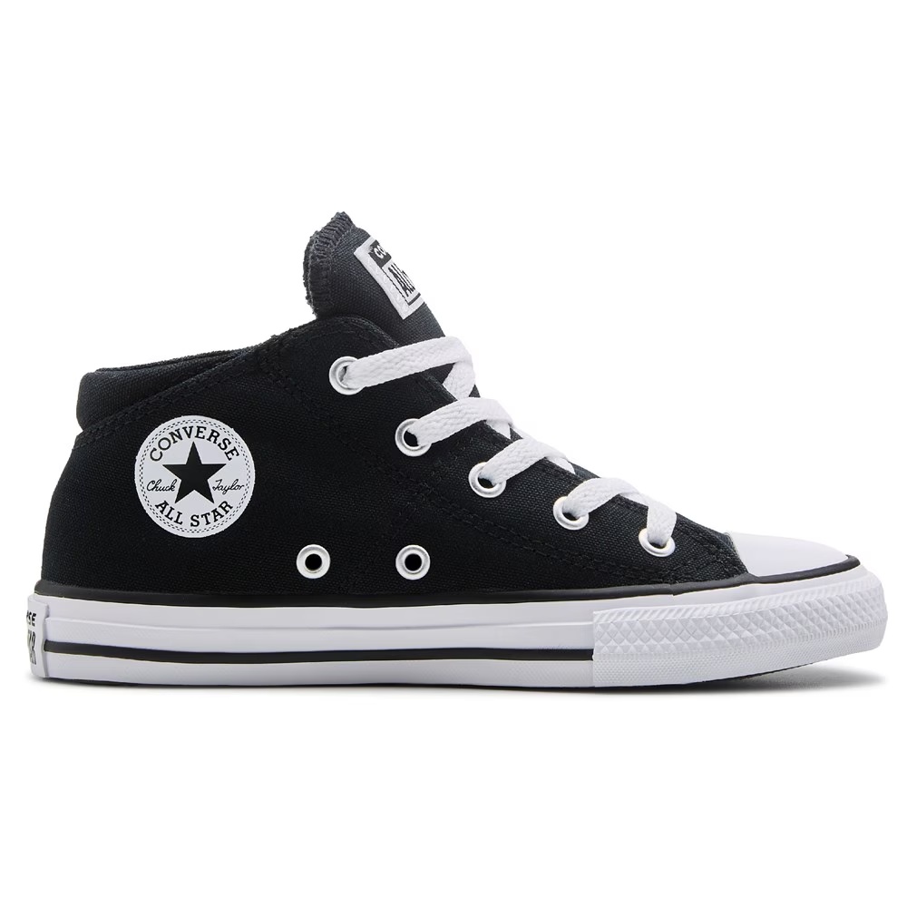 Детские кеды Converse chuck taylor all star madison mid sneaker little kid, black — фото 2