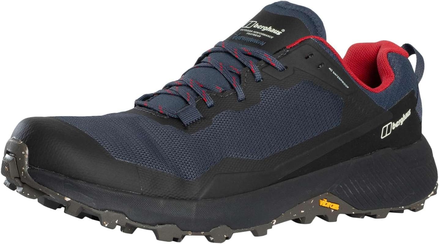 

Мужские кроссовки для треккинга и активной ходьбы Berghaus Revolute, Водонепроницаемые, Дышащие, Прочные, Подошва из резины Vibram, синий