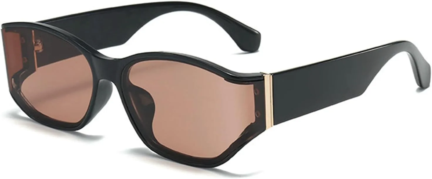 

Винтажные солнцезащитные очки Willochra, маленькие квадратные, модные дизайнерские солнцезащитные очки для женщин и мужчин, ретро-очки, овальные очки, Brown