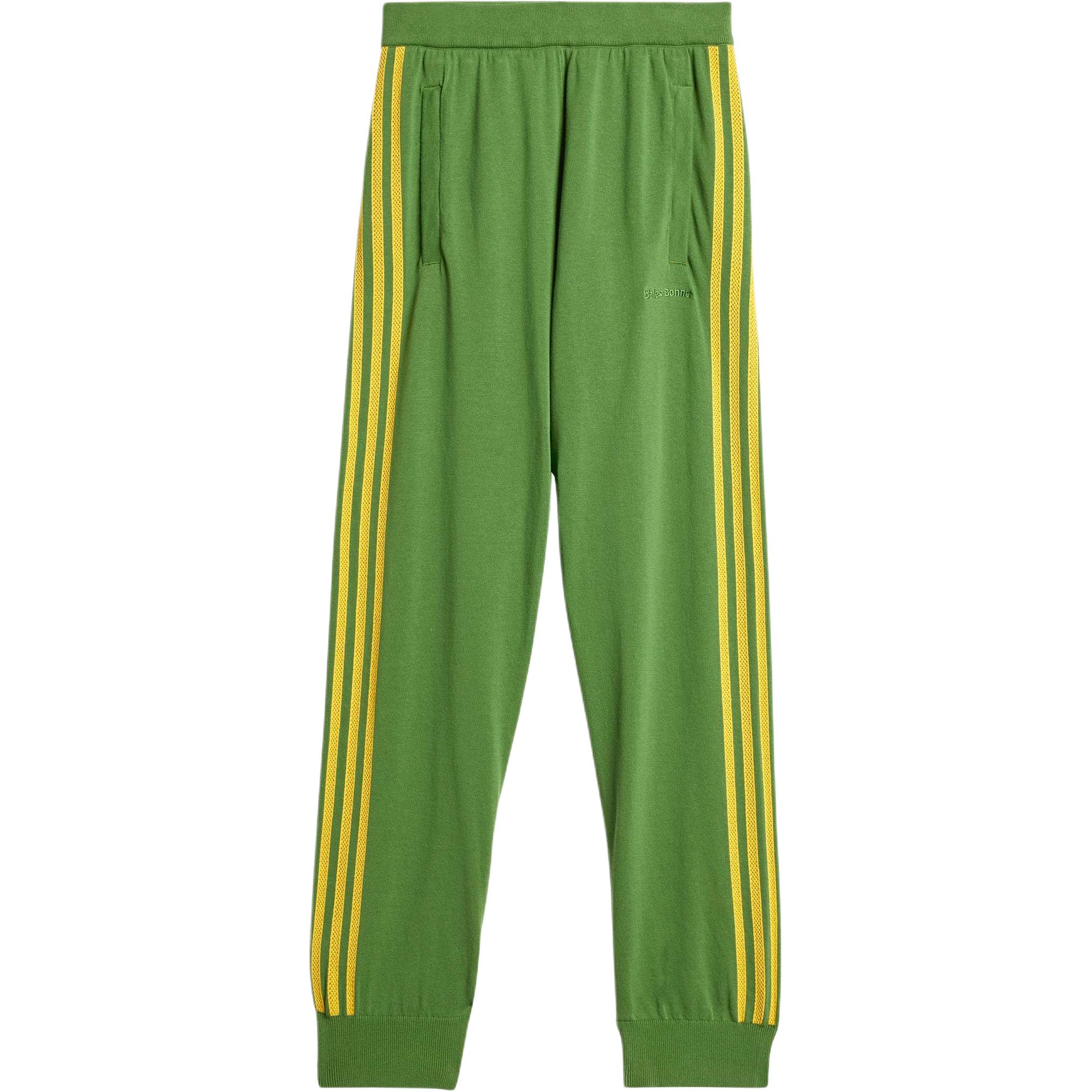 Adidas Wales Bonner нейлоновые трикотажные спортивные штаны Adidas Originals, зеленый