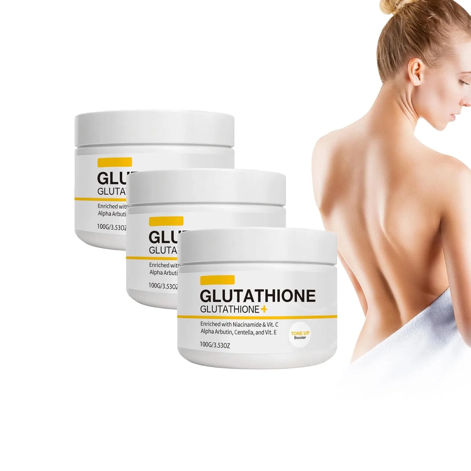 Скраб для тела Glutathione, SHEHABOR, 3 шт, 100 г