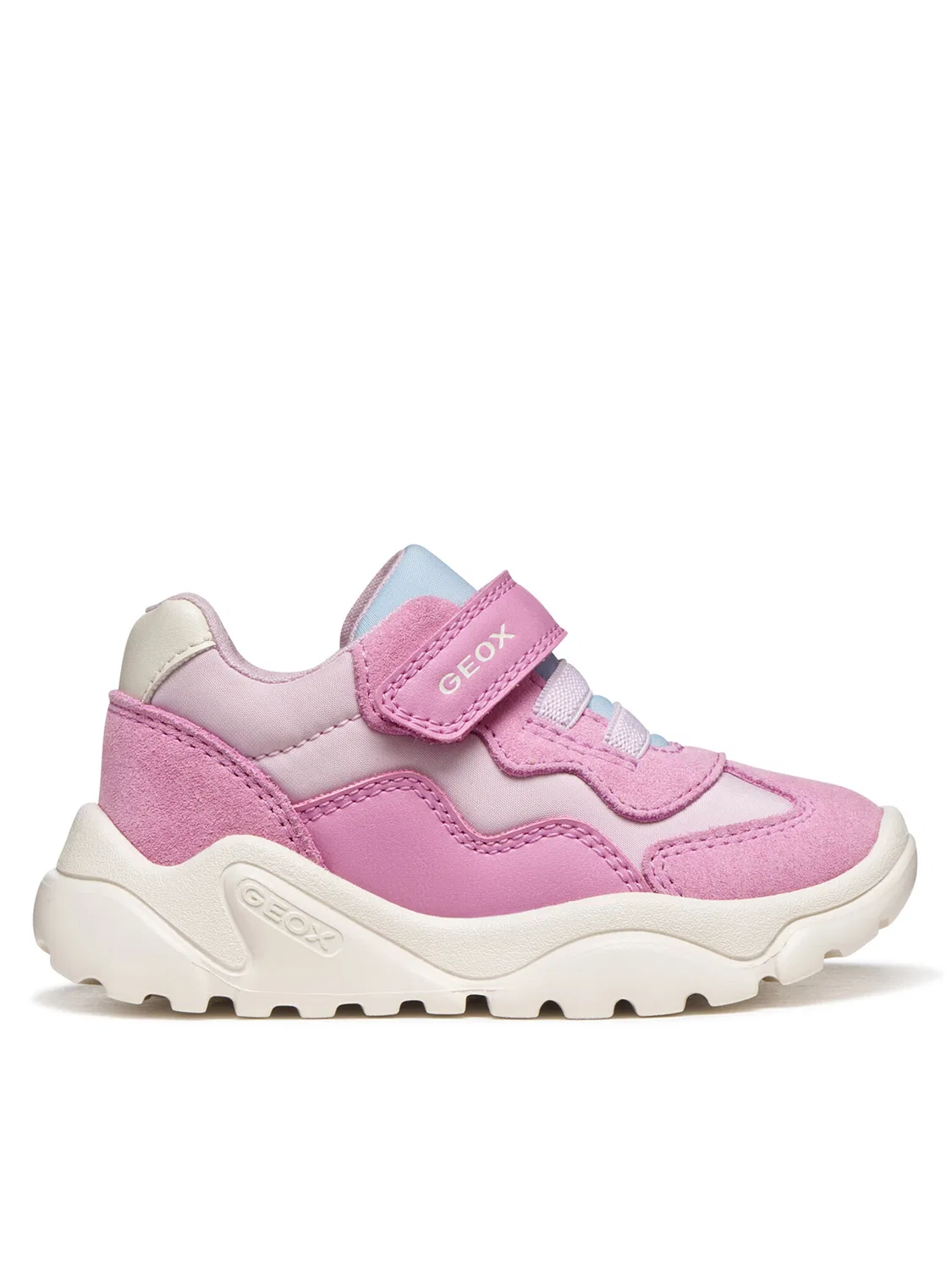 Кроссовки для девочки Ciufciuf Girl Geox, светло-розовый